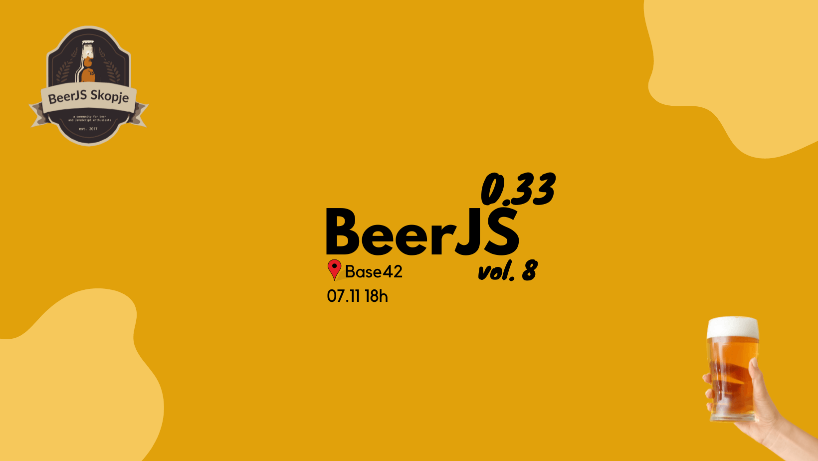 BeerJS 0.33, Vol 8 - 7ми ноември